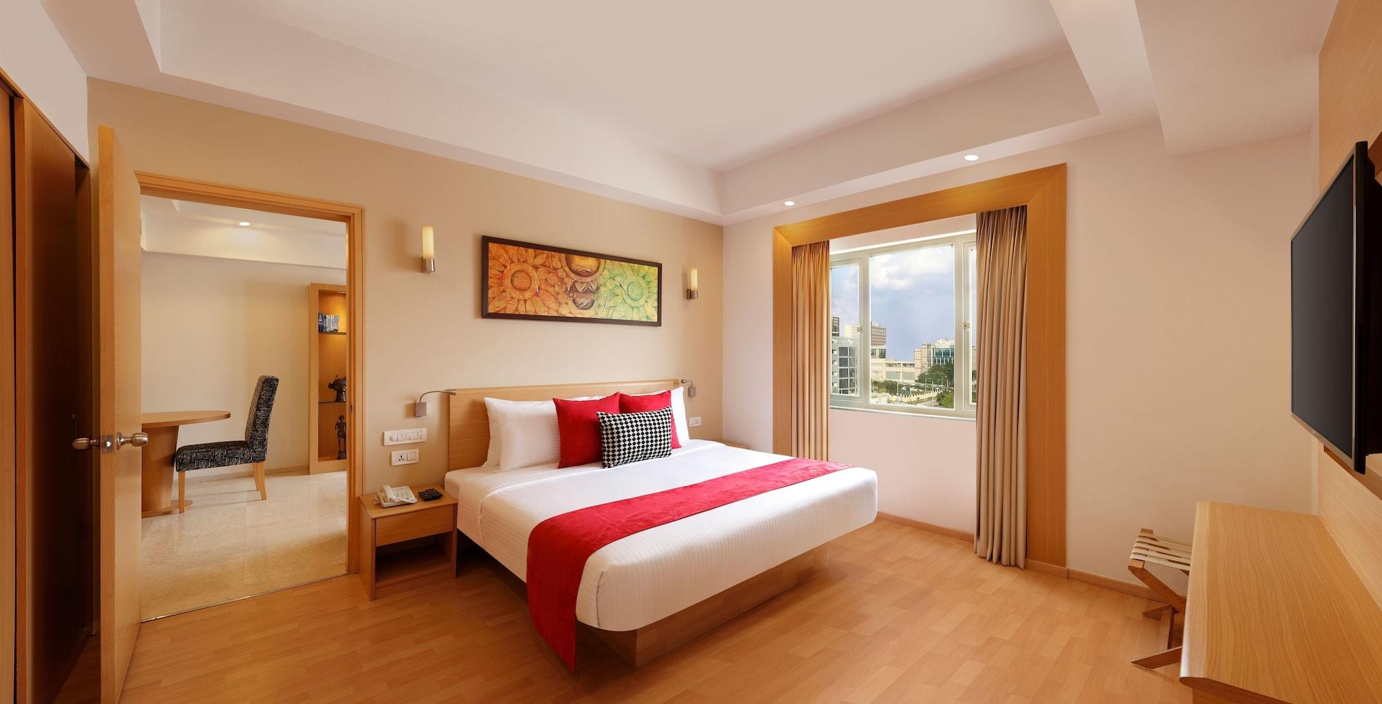 Lemon Tree Hotel, Gachibowli, Hyderabad Exteriör bild